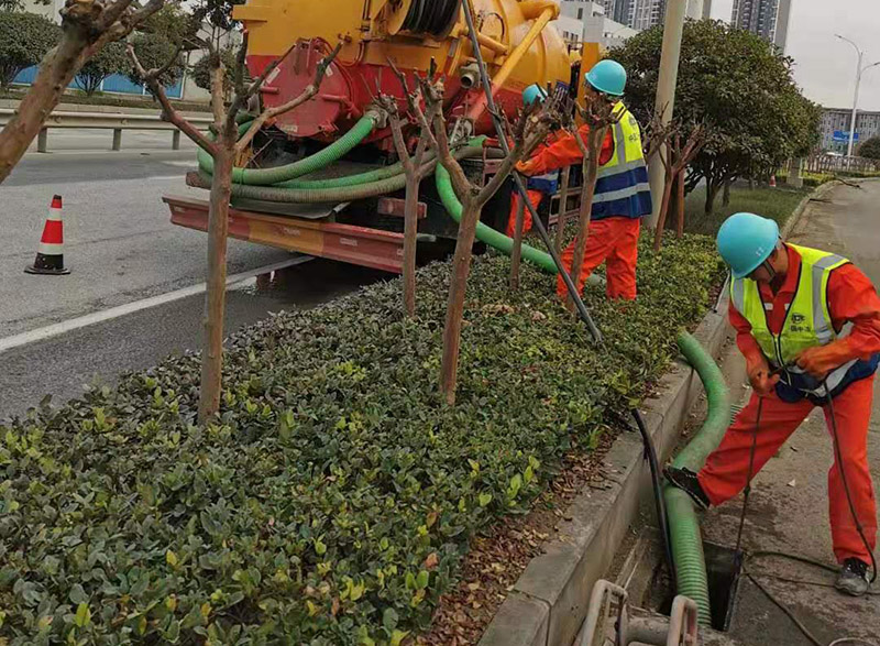 曲江市政管道清淤
